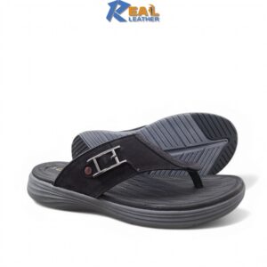 New Premium Leather Weightless Sandal 100 black